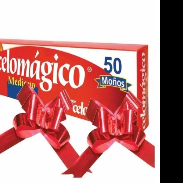 MOÑO CELOMAG. KRYSTAL MED. ROJO JANEL CJ.C50 C20